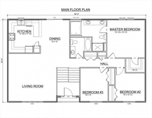 The Wellington - Main Floor Plan
