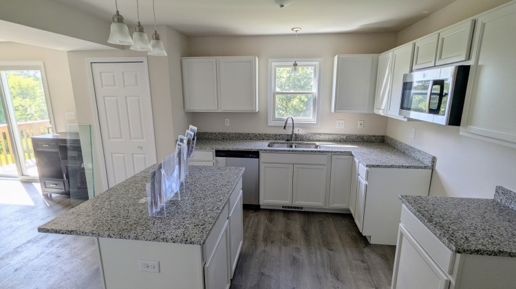 Kitchen from Hall to Entry