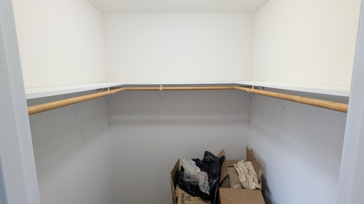 Master BR Walk In Closet