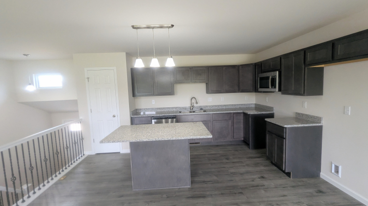 Kitchen with Island Breakfast Bar